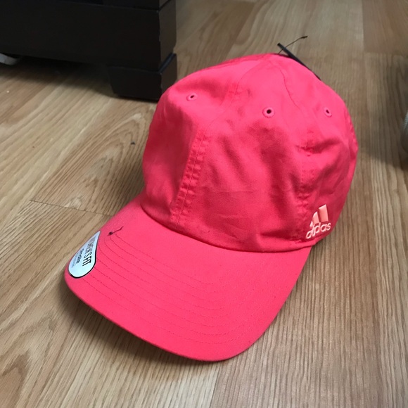hot pink adidas hat